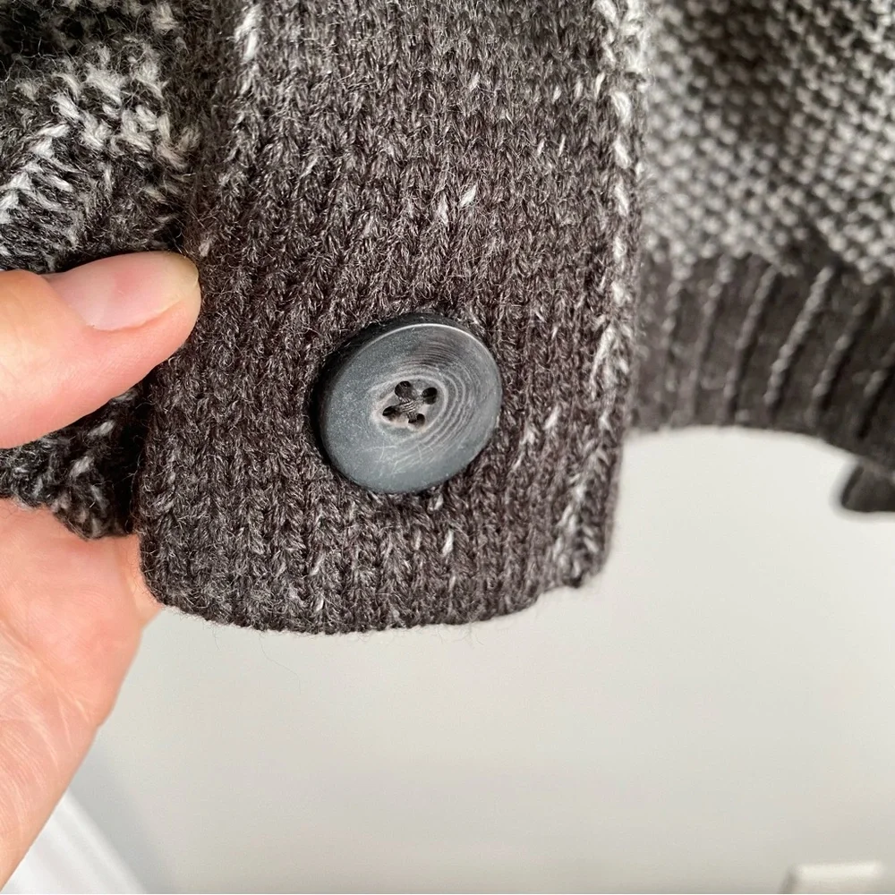 NWT mens HEDGE Camo Shawl Collar Button Cardigan - Picture 6 of 10